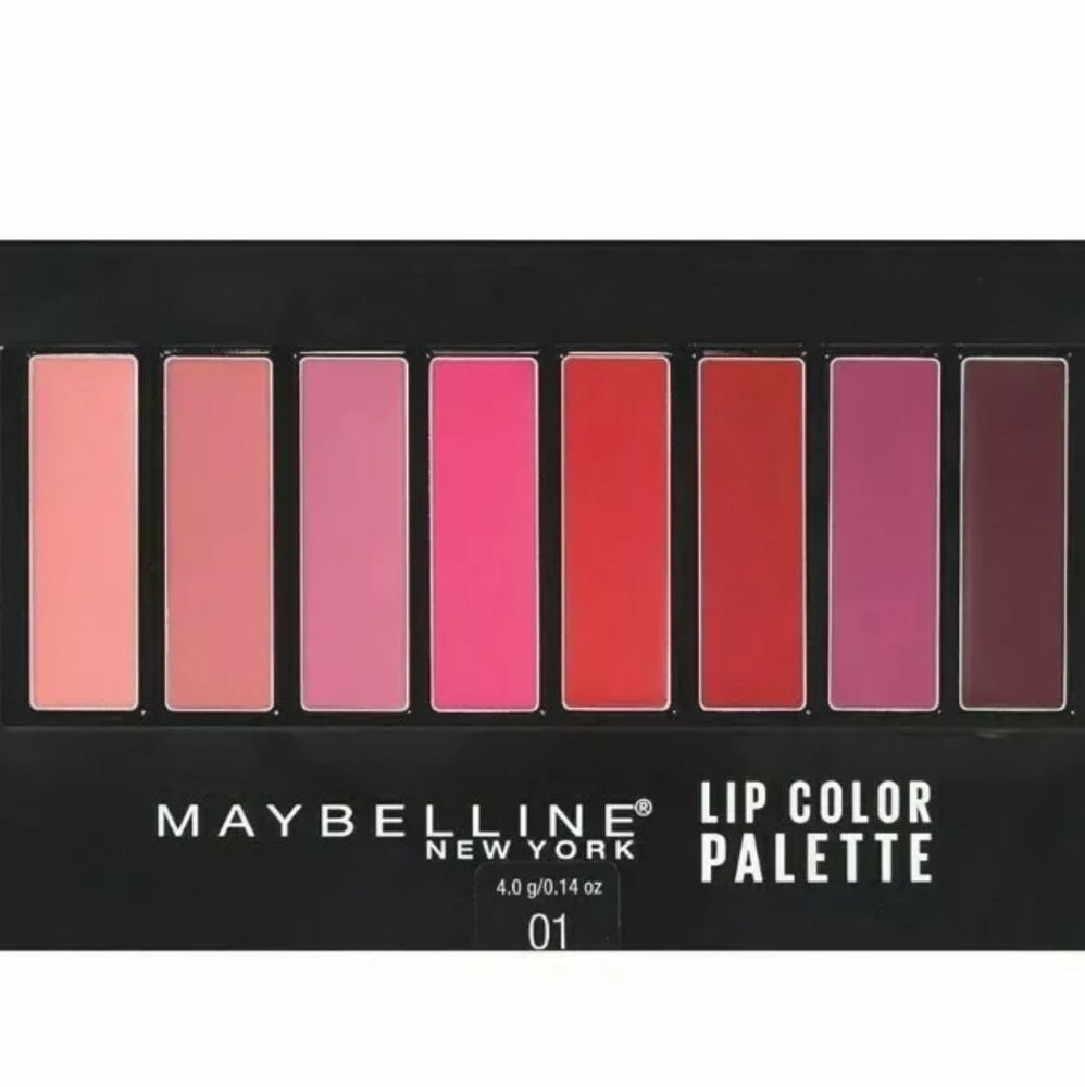 2/$15 Maybelline Lip Studio Lip Color Palette, 0.14 oz. Brand New Sealed